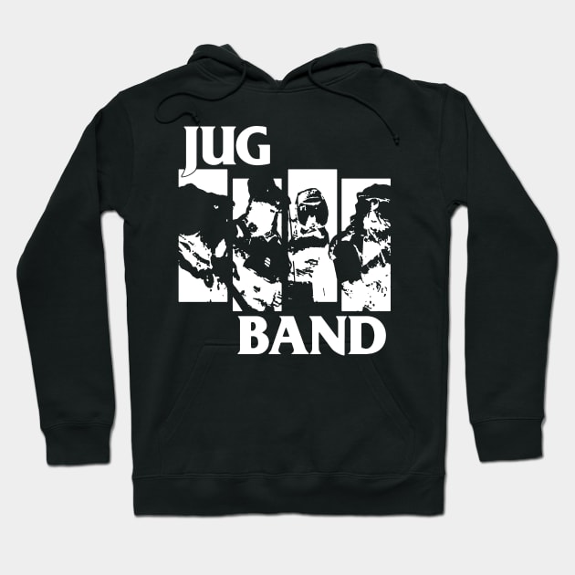 Coming up next... The Black Jug Flag Band! Hoodie by ModernPop